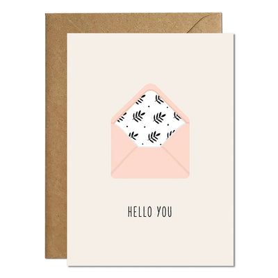 Hello You Card | Ricicle Cards | Everyday