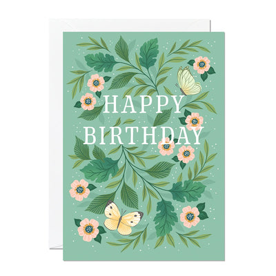Birthday Butterflies Card | Ricicle Cards | Birthday