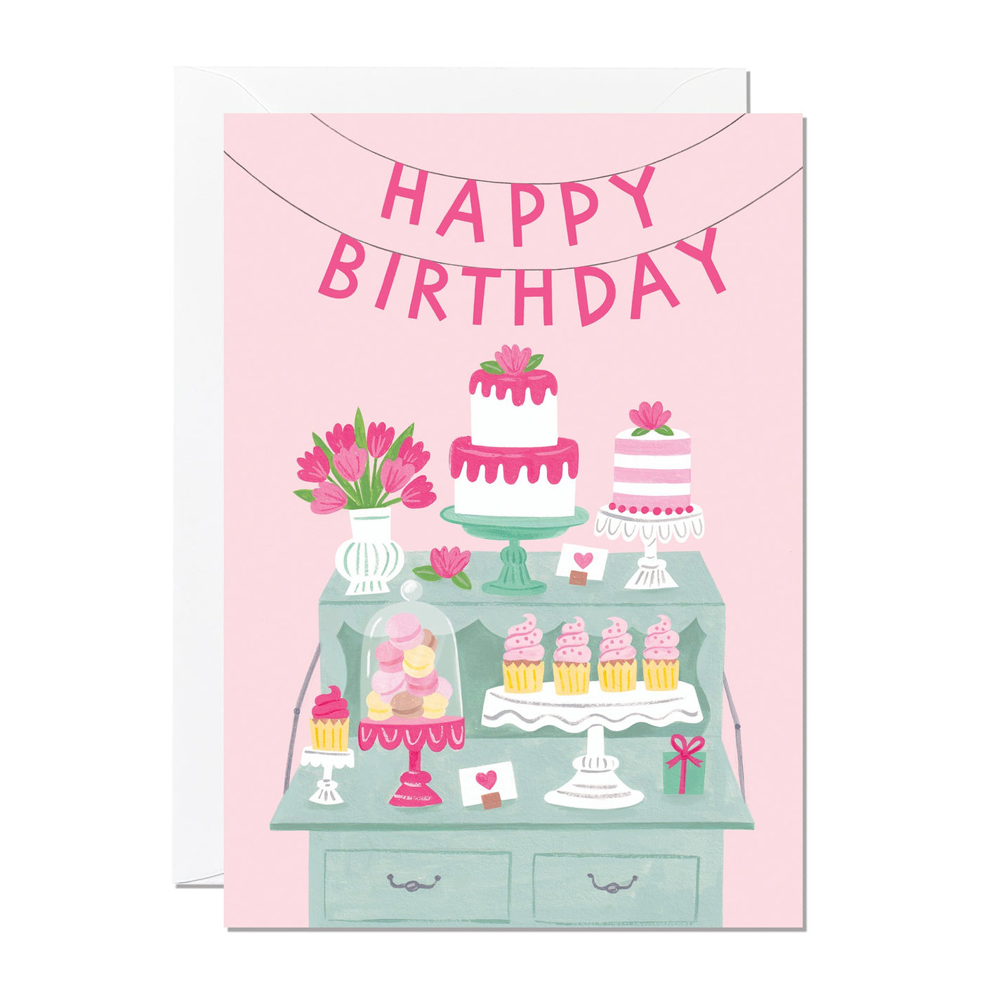 Birthday Desk Card | Ricicle Cards | Birthday