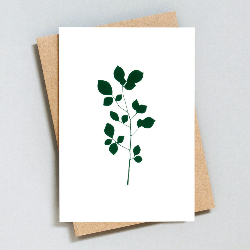 Foil Blocked Cherry Card | Ola | Everyday