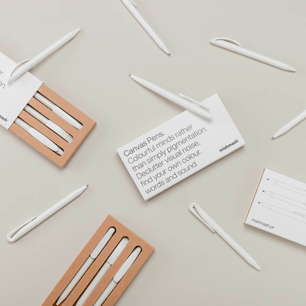 Canvas Gel Pens Set