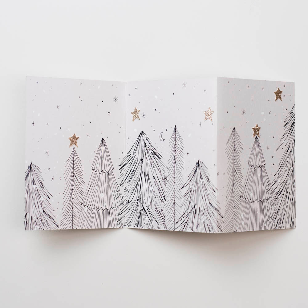 Christmas Tree Concertina Card