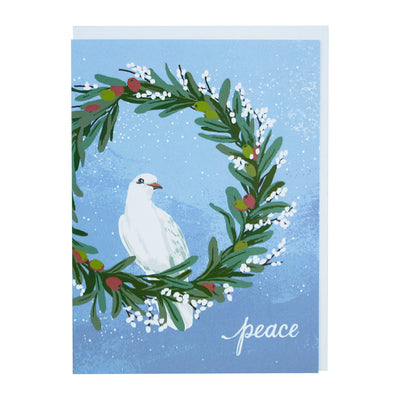 Dove Holiday Cards / Boxed Set of 10 | Smudge Ink | Seasonal Card Sets