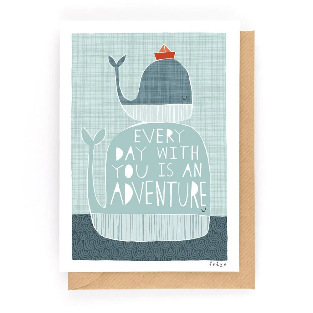 Everyday Adventures Card | Freya Art & Design | Friendship + Love