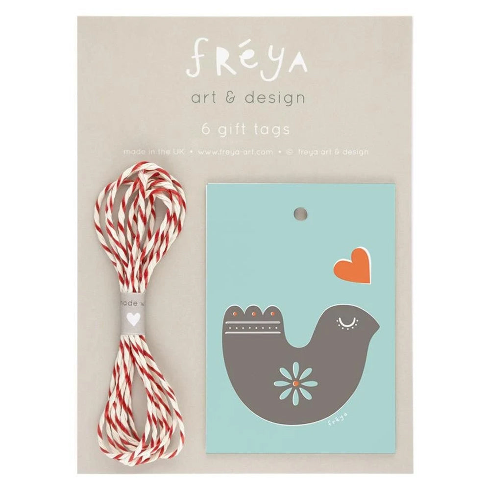 Folklore Bird Gift Tags | Freya Art & Design | Gift Tags