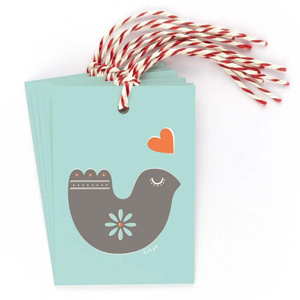 Folklore Bird Gift Tags | Freya Art & Design | Gift Tags