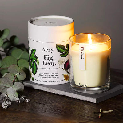 Aery Fig Leaf Tonic Scented Candle | Aery Living | Candles