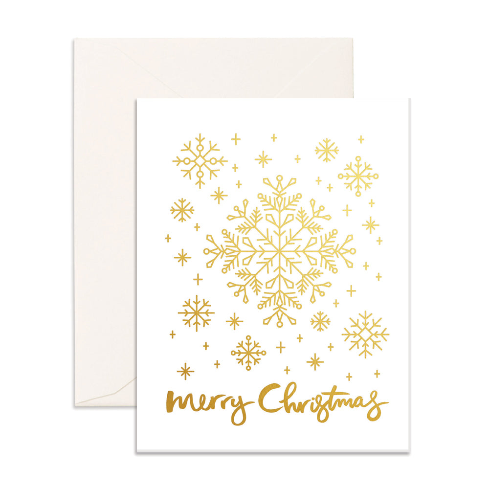 Christmas Snowflakes Card | Fox & Fallow | Seasonal