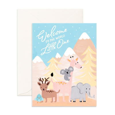 Welcome to the World Card | Fox & Fallow | Baby