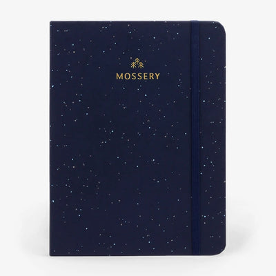 Galaxy Threadbound Notebook with lined pages | Mossery | Lined Notebooks