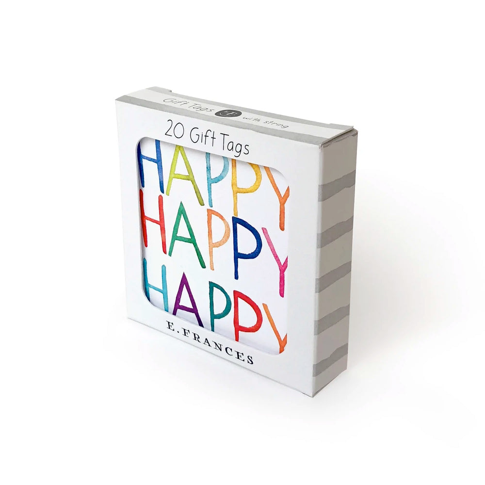 Happiest Gift Tags | E. Frances Paper | Gift Tags