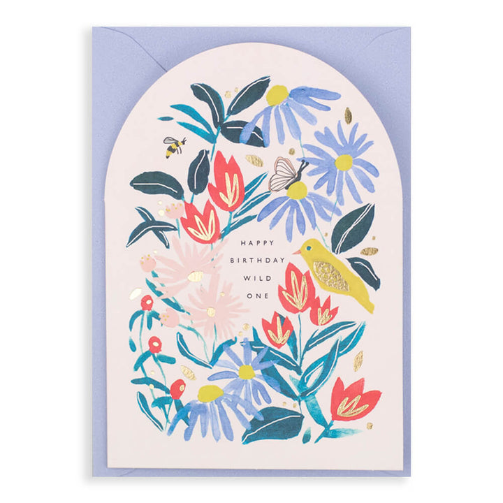 Happy Birthday Wild One Shaped Card | Katie Housley | Birthday