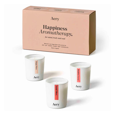 Happiness Aromatherapy Set of Votive Candles | Aery Living | Candles