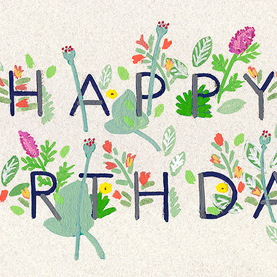 Happy Birthday Floral Card | Dear Hancock | Birthday