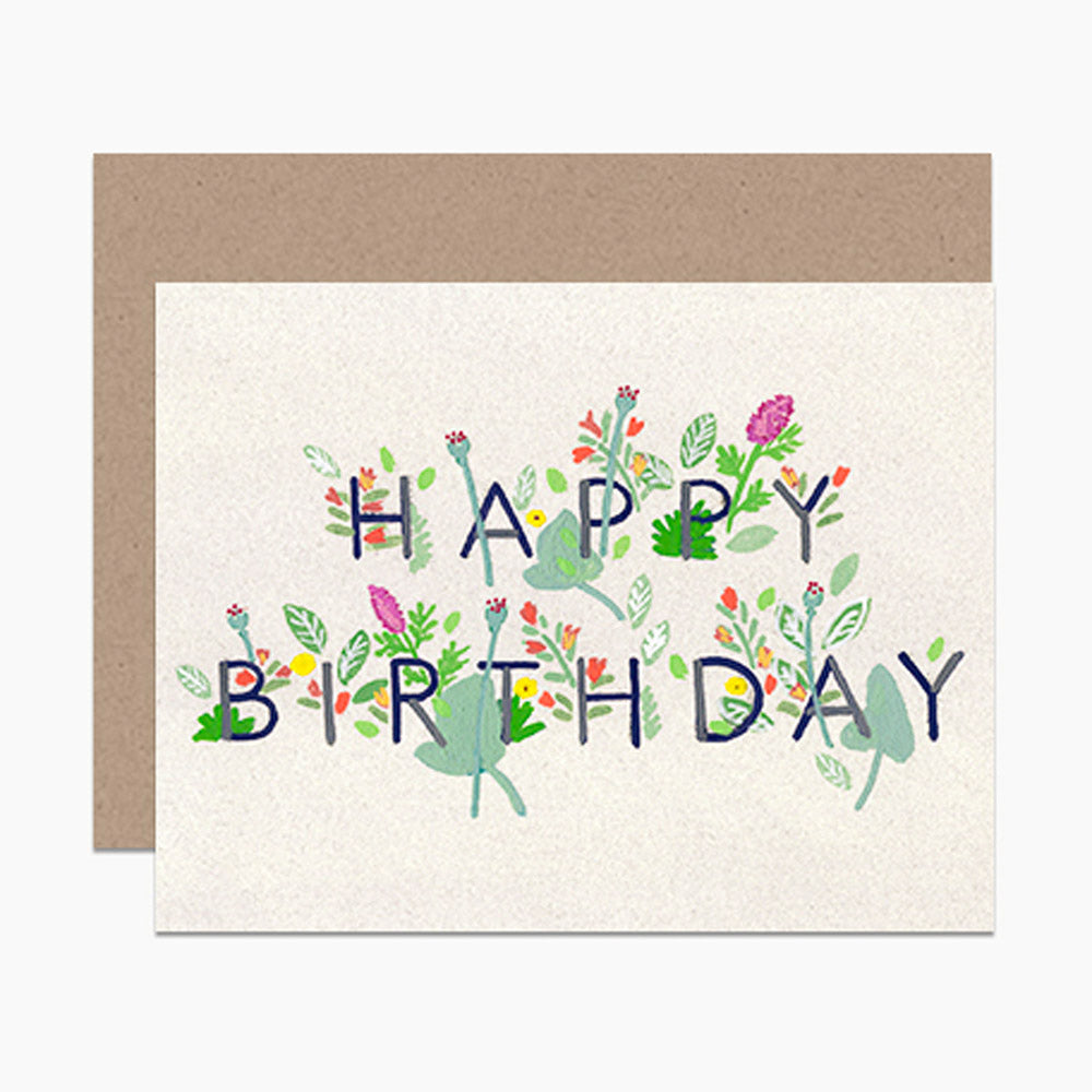 Happy Birthday Floral Card | Dear Hancock | Birthday