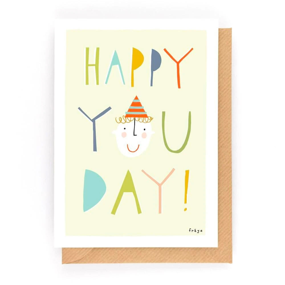 Happy You Day! Card | Freya Art & Design | Birthday