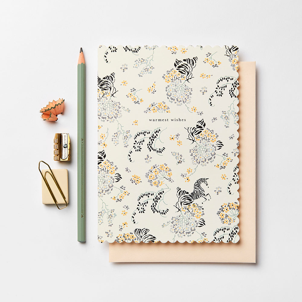 Heirloom Curious Zebra Card | Katie Leamon | Everyday