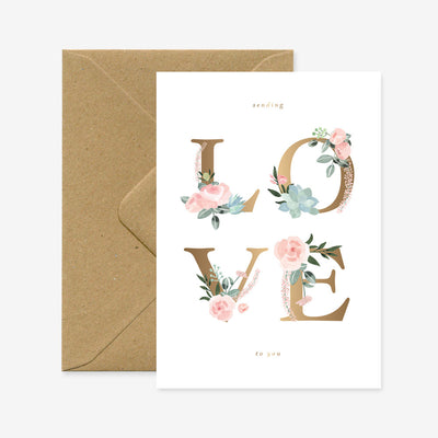 Love Letters Card | All the Ways to Say | Friendship + Love