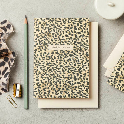 Vintage Leopard Birthday Card | Katie Leamon | Birthday