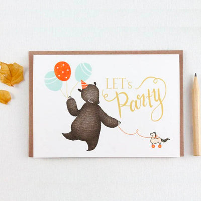 Let's Party Card | Whimsy Whimsical | Birthday