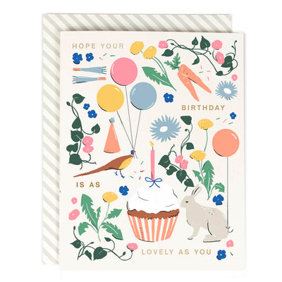 Lovely as You Birthday Card | Amy Heitman | Birthday