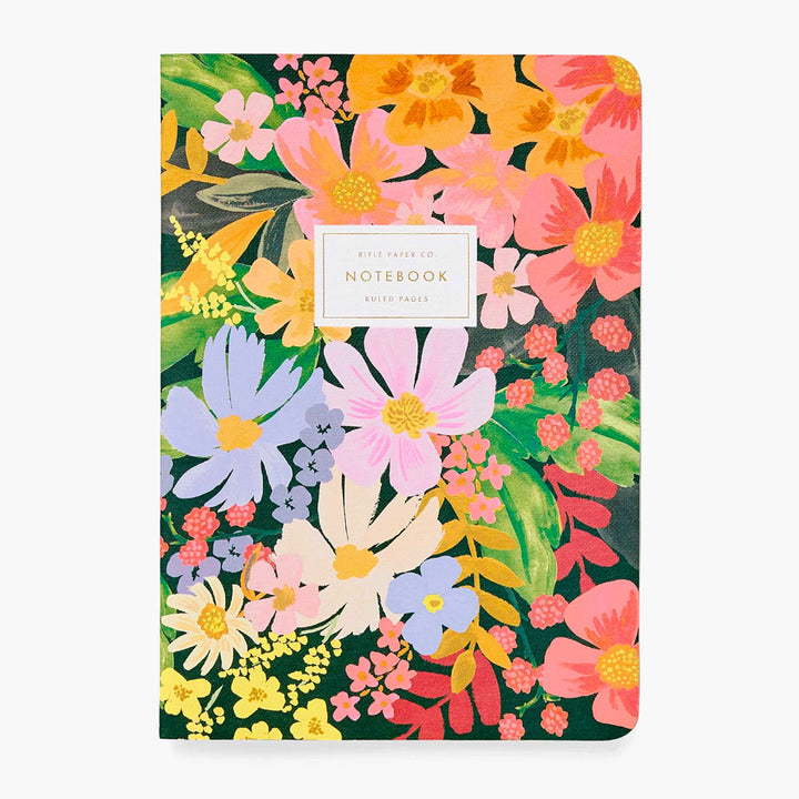 Marguerite Stitched Notebook Set | Rifle Paper Co | Lined Notebooks