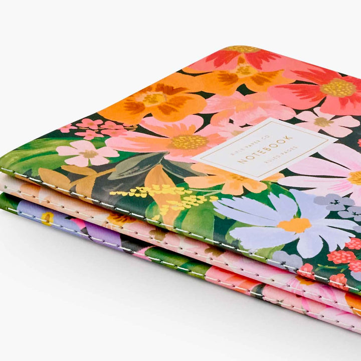 Marguerite Stitched Notebook Set | Rifle Paper Co | Lined Notebooks