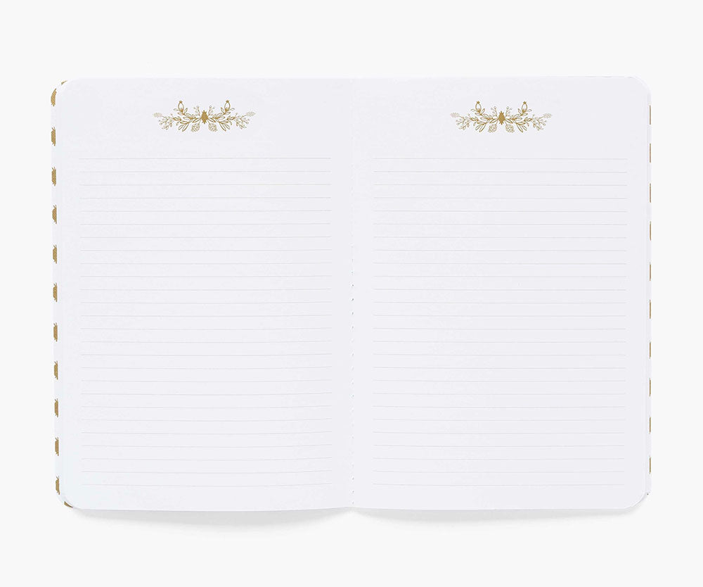 Marguerite Stitched Notebook Set | Rifle Paper Co | Lined Notebooks