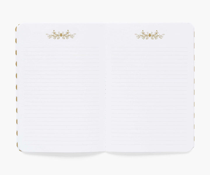 Marguerite Stitched Notebook Set | Rifle Paper Co | Lined Notebooks