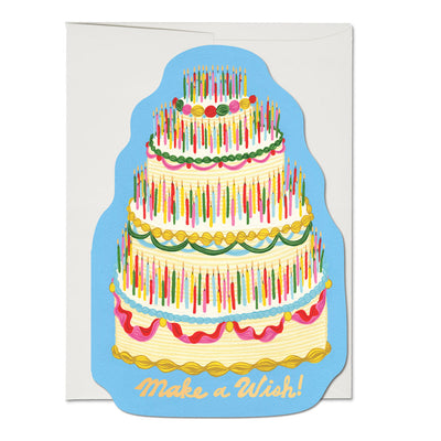 Make a Wish Birthday Card | Red Cap Cards | Birthday