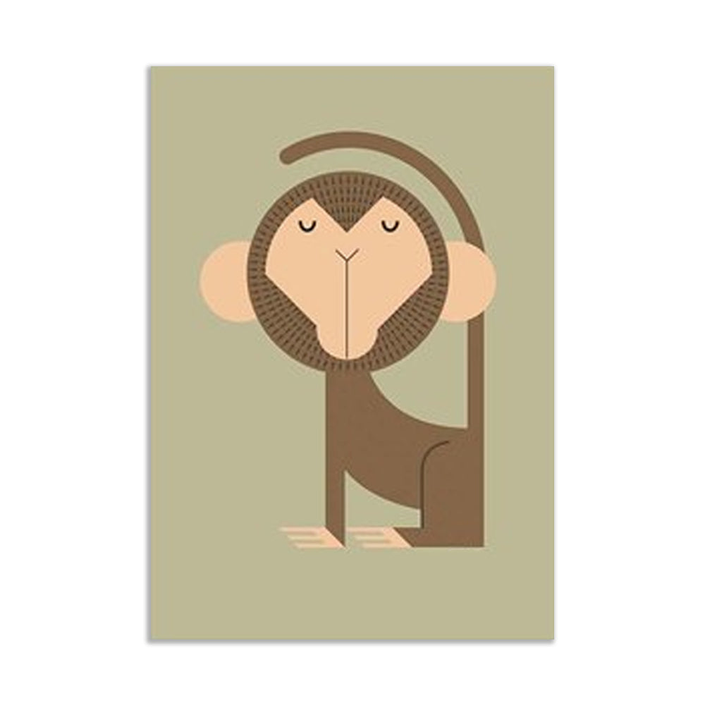 Monkey Card | I Ended Up Here | Everyday