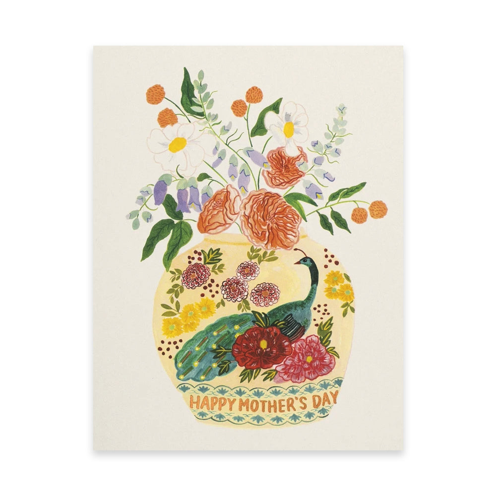 Happy Mother's Day Vase Card | Small Adventure | Mom + Dad