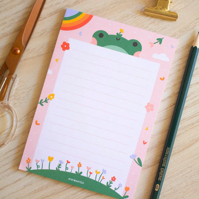 Happy Frog Notepad | Niniwanted | Notepads