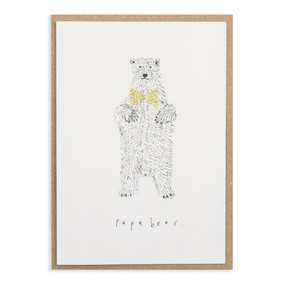 Papa Bear Card | Katie Housley | Mom + Dad