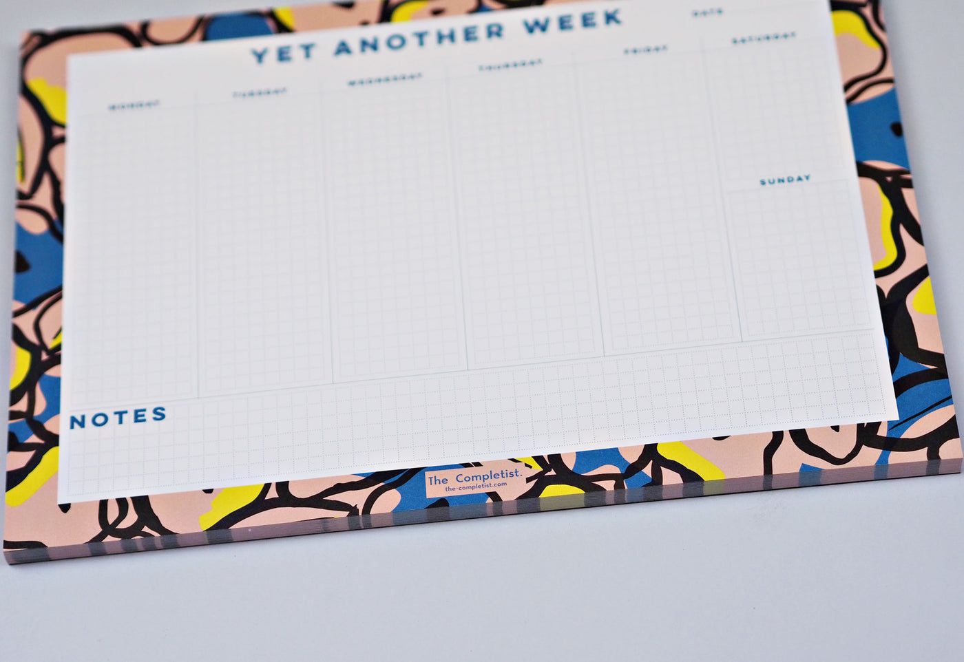 Inky Flower Weekly Planner Pad | The Completist | Notepads