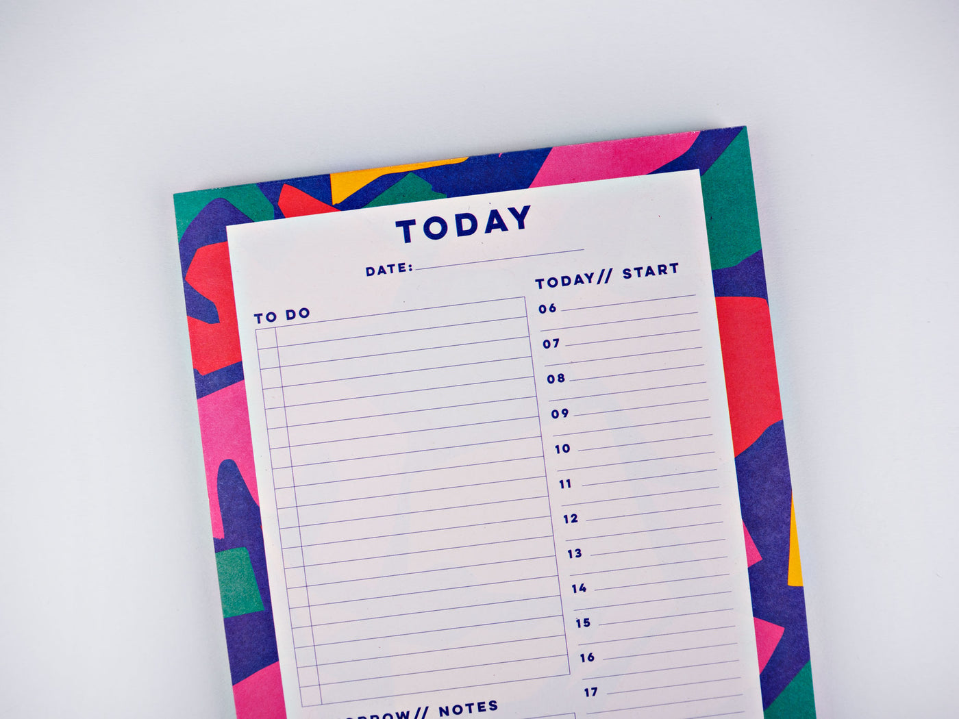 Cut Out Shapes Daily Planner Pad | The Completist | Planner Pads