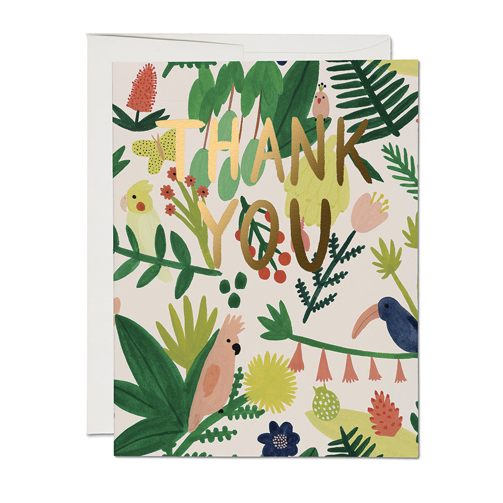 Paradise Thank You Card | Red Cap Cards | Thank You