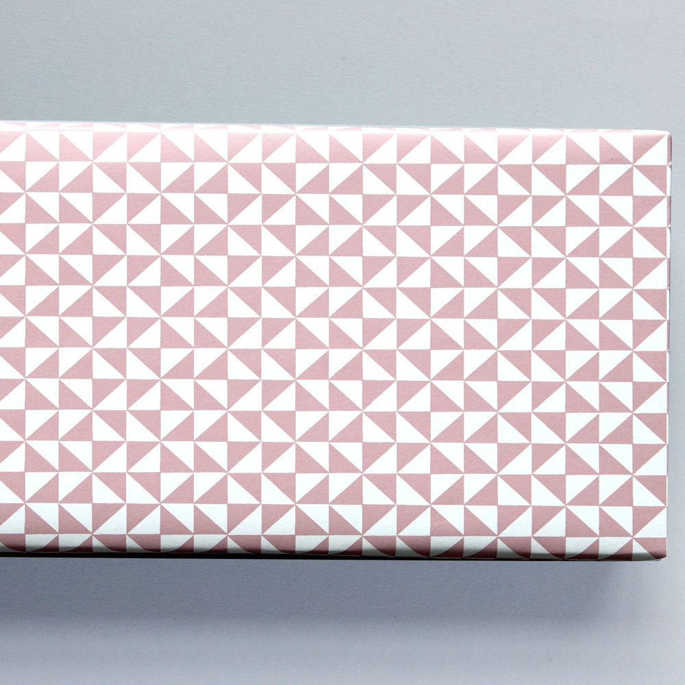 Kaffe Print in Clay Pink Gift Wrap | Ola | Gift Wrap Sheets
