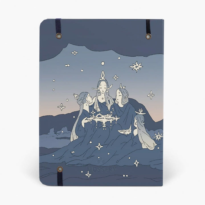 Purnama Threadbound Notebook | Mossery | Dotted Notebooks