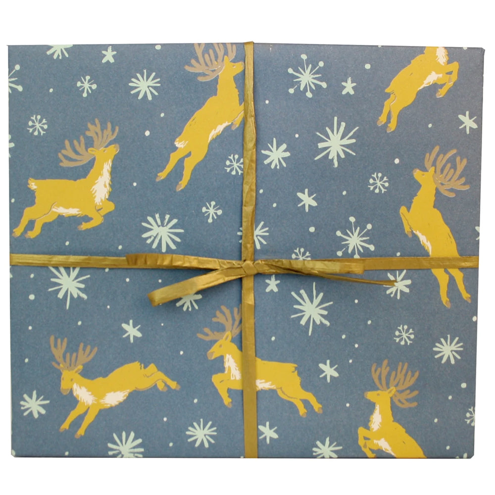 Reindeer Gift Wrap | Smudge Ink | Gift Wrap Sheets