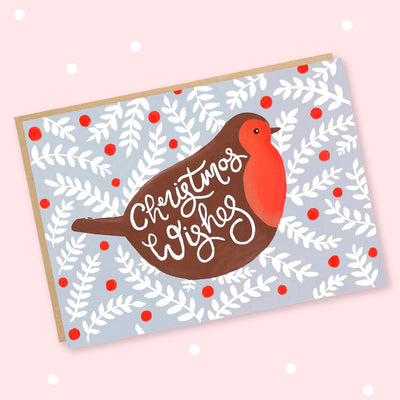 Robin Christmas Cards Set (6 cards)