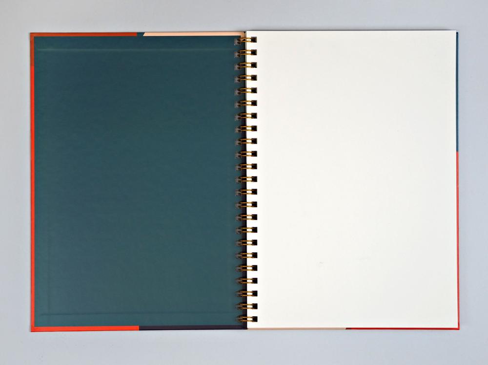 Shapes Hard Cover Sketchbook | The Completist | Blank Notebooks