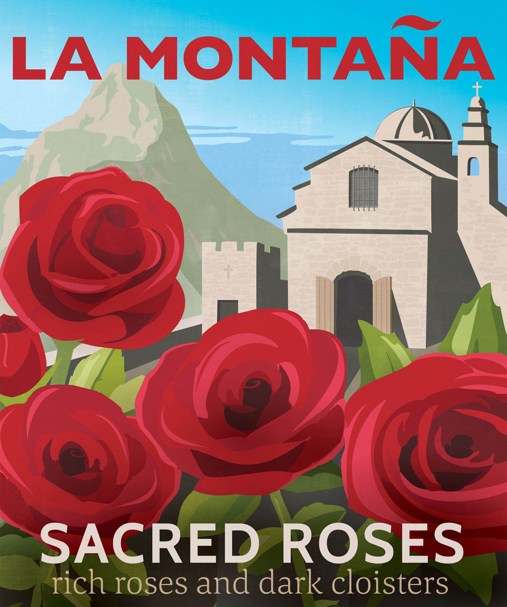 Sacred Roses Candle | La Montaña | Candles