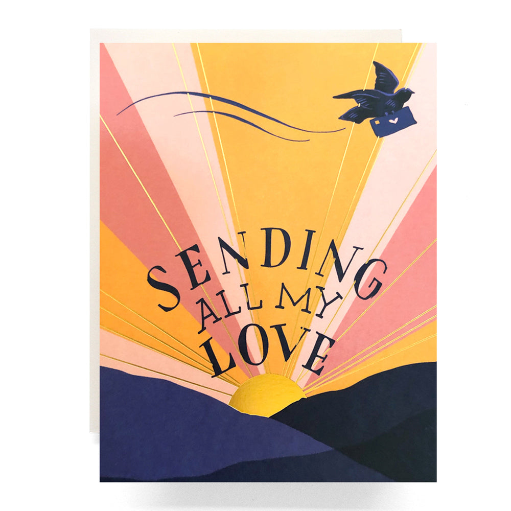 Sending All My Love Card | Antiquaria | Friendship + Love