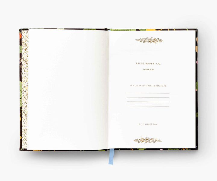 Strawberry Fields Fabric Journal | Rifle Paper Co | Lined Notebooks