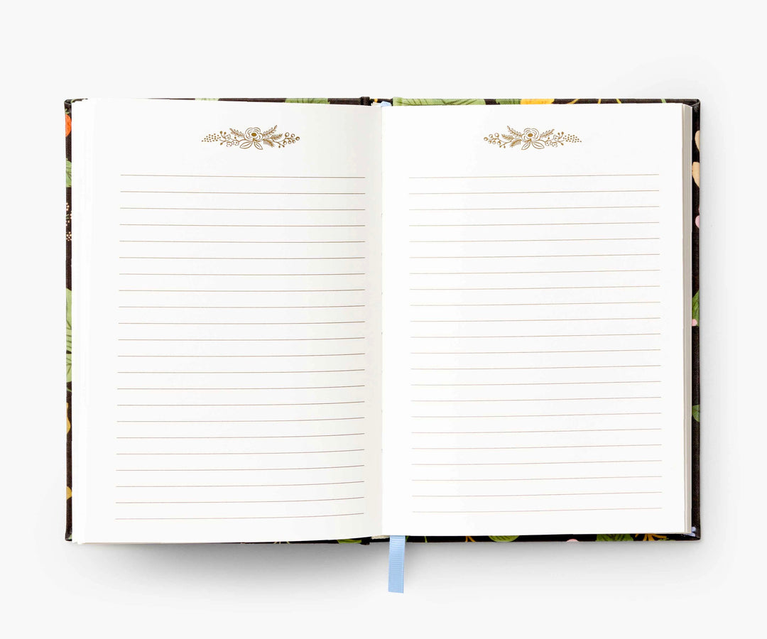 Strawberry Fields Fabric Journal | Rifle Paper Co | Lined Notebooks