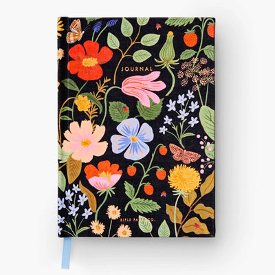 Strawberry Fields Fabric Journal | Rifle Paper Co | Lined Notebooks