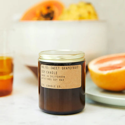 Sweet Grapefruit Soy Candle | P.F. Candle Co. | Candles