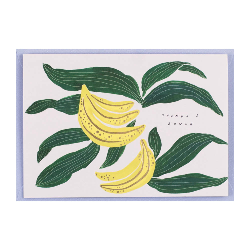 Thanks a Bunch Bananas Card