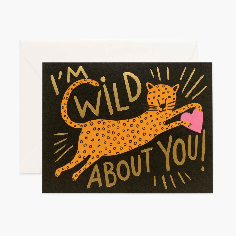 Wild About You Card | Rifle Paper Co | Friendship + Love